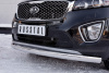 Фото Защита переднего бампера 75х42 дуга KIA SORENTO PRIME CRDI 2015-2018