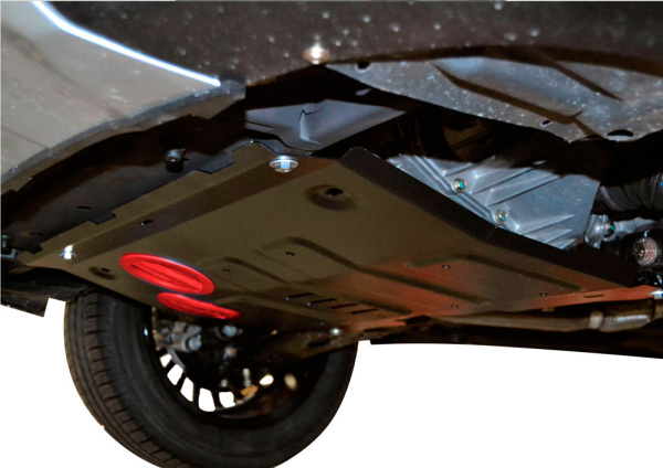 Фото Защита картера и КПП Автоброня для Lifan X50, V - 1,5 2014-