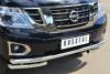 Фото Защита переднего бампера d63 (секции) d63 (уголки) NISSAN Patrol 2014-