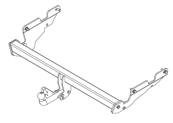 фото Фаркоп AvtoS для MAZDA CX-5 (2012-2017,2017-)