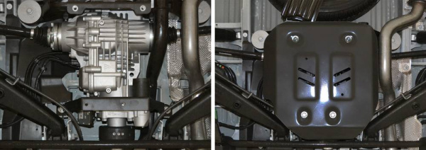 Фото Защита редуктора Автоброня для VW Caravelle 4WD V-2,0TDI 2003-2015