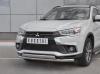 Фото Защита переднего бампера d63 секции-d75х42 дуга MITSUBISHI ASX 2017-