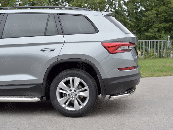Фото Защита заднего бампера d63 секции SKODA KODIAQ 2017-