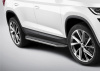 Фото Пороги алюминиевые Rival "Premium" для Skoda Kodiaq 2017-