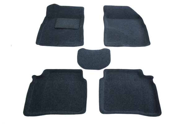 Автомобильные 3D коврики Боратекс для Hyundai Sonata 2001 – 2011, ворсовые