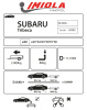 фото Фаркоп Imiola для Subaru Tribeca 2006-2014