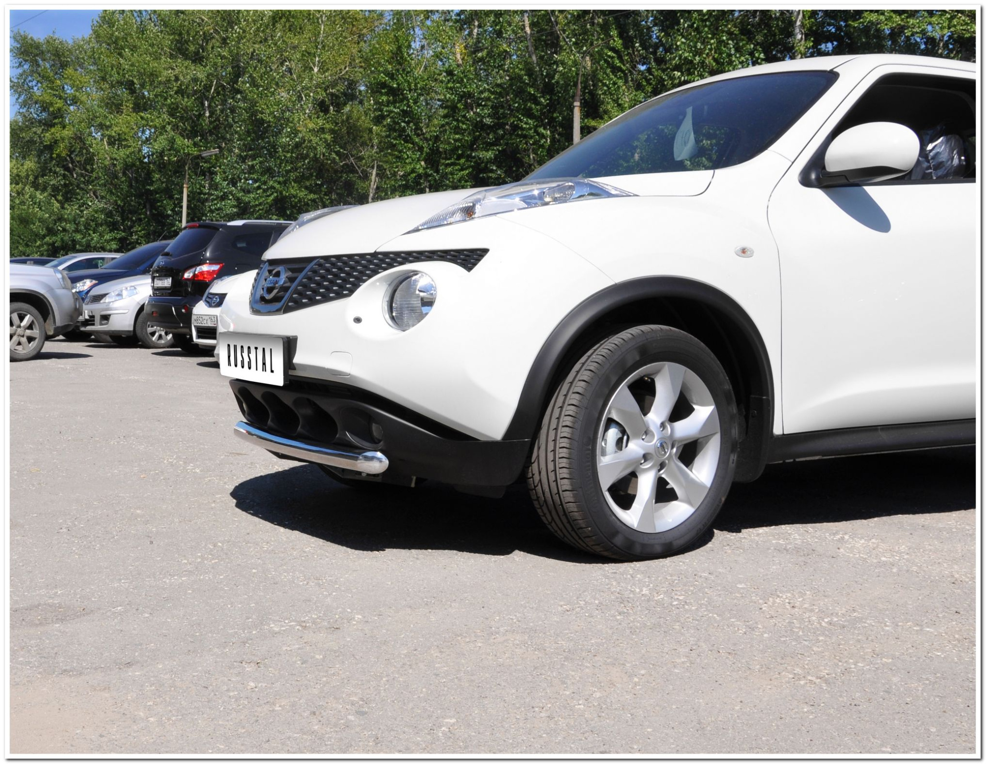 Фото Защита переднего бампера d63 NISSAN Juke 4X2 2010-2014