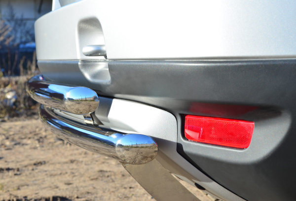 Фото Защита заднего бампера d42 (дуга) d42 (дуга) RENAULT Duster 4x4 2011-2014