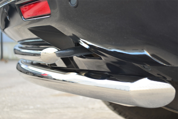 Фото Защита заднего бампера d63 (дуга) d42 (дуга) LAND ROVER Freelander 2 2012-