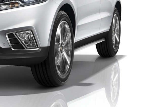 Фото Защита порогов d57 Geely Emgrand X7 2018-