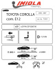 фото Фаркоп Imiola для Toyota Corolla универсал 2002-2007