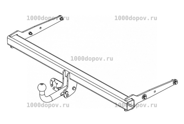 фото Фаркоп Avtos Volkswagen Tiguan (2007-2016)