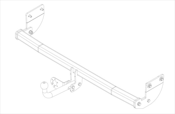 фото Фаркоп AvtoS для HYUNDAI Elantra с 2016-2019