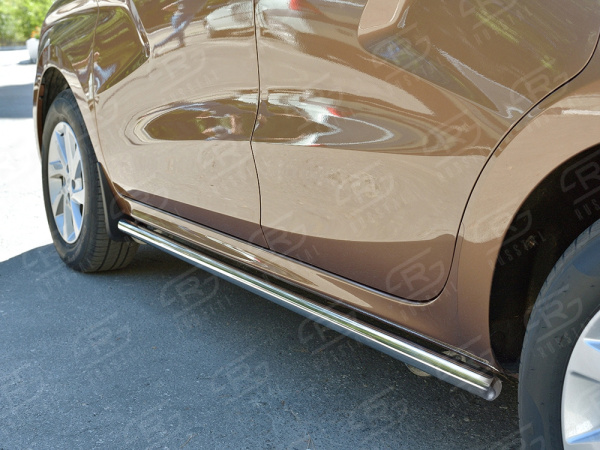 Фото Пороги труба d42 (вариант 3) LADA XRay 2015