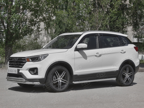 Фото Пороги труба d63 (вариант 3) LIFAN X70 2018-