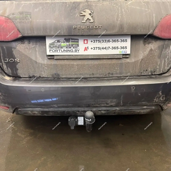 фото Фаркоп Imiola (Польша) для Peugeot 308 II  (2014-2021) «хэтчбек/ универсал»