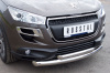Фото Защита переднего бампера d76/63 (дуга) PEUGEOT 4008 2012-2017