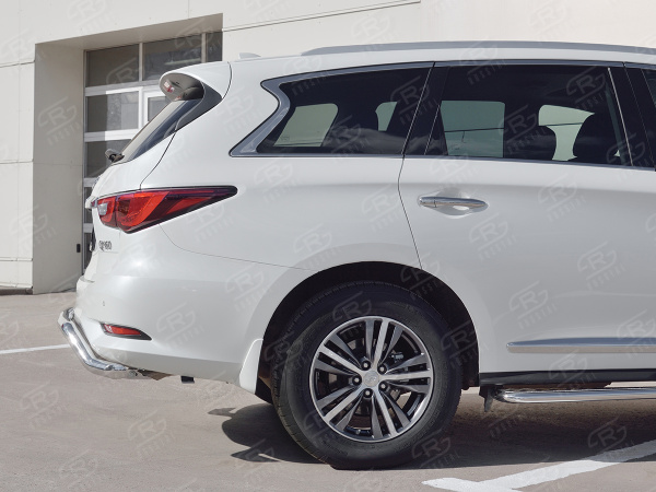 Фото Защита заднего бампера d63 волна INFINITI QX60 2016-