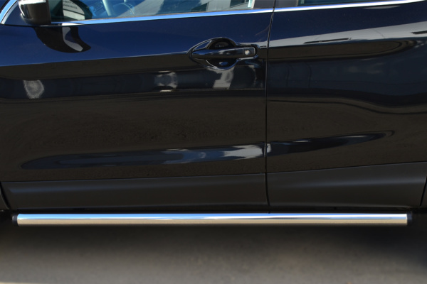 Фото Пороги труба d63 (вариант 2) в т.ч. Сборка СПБ NISSAN Qashqai 2014-2018