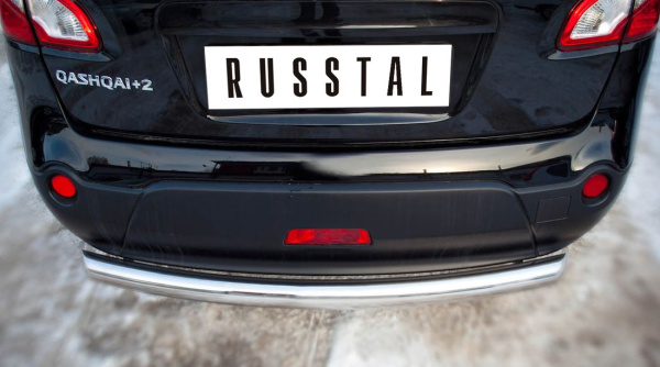 Фото Защита заднего бампера d76 NISSAN Qashqai+2 2010-2013