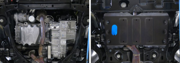 Фото Защита картера и КПП Автоброня для Ford Explorer, V - 3,5(249hp) 2014-2015 2015-