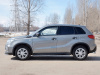 Пороги труба 75х42 овал с проступью SUZUKI VITARA 2015-