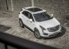Пороги алюминиевые Rival "Premium" для Cadillac XT5 2017-