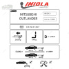 фото Фаркоп Imiola для Mitsubishi Outlander 2012-
