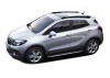 Фото Пороги алюминиевые Rival "Premium" для Opel Mokka 2012-2016