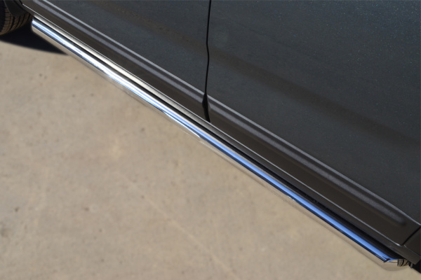 Фото Пороги труба d63 (вариант 1) KIA Sorento 2012-