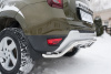 Фото Защита заднего бампера d42 (волна) длинная RENAULT Duster 2015-