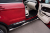Фото Пороги труба d76 с накладками (вариант 2) LAND ROVER Range Rover Evoque Prestige u Pure 2011-2017