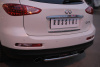 Фото Защита заднего бампера d42 (дуга) INFINITI QX 50 2014-2016