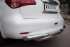 Фото Защита заднего бампера 76_76х2 INFINITI QX 56 2010-2014