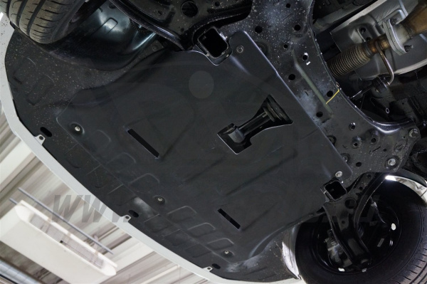 Фото Композитная защита картера двигателя и кпп Hyundai Solaris (2017-)