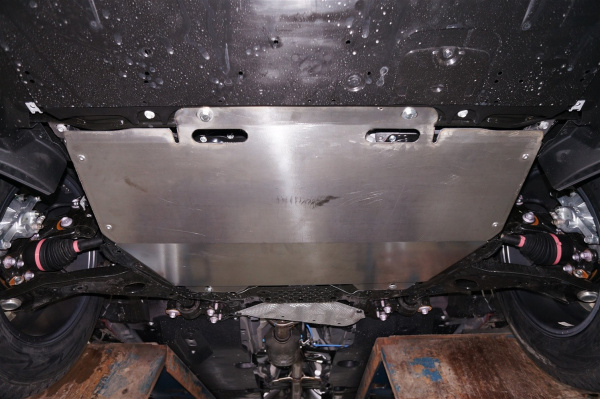 Фото Алюминиевая защита картера и кпп Mazda 3 (2013 по наст.)