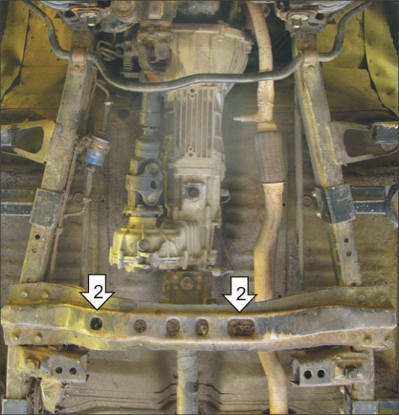 Фото Защита Motodor для КПП и РК Great Wall Deer (G3) (4WD) (2004 по наст.)