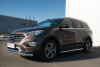 Фото Защита переднего бампера d63 (секции) d42 (дуга) HYUNDAI SANTA FE GRAND 2014-2015