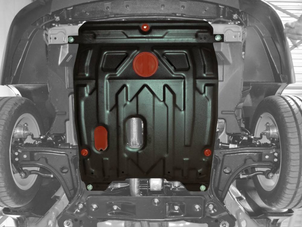 Фото Защита картера и КПП Автоброня для Daewoo Gentra, V - 1,5 МКП 2013-2016