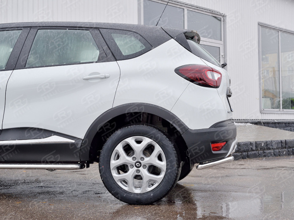 Фото Защита заднего бампера уголки d42 секция RENAULT KAPTUR 2016