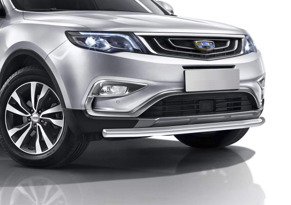 Фото Защита переднего бампера d57 Geely Atlas 2018-