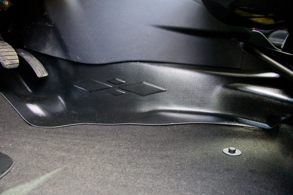 Фото Накладки ковролина Рено Каптюр | Renault Kaptur (2 шт.) центральные туннель АртФорм с 2016 г.в.