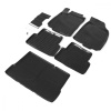 Комплект ковриков салона и багажника Rival для Chevrolet Aveo II седан 2011-н.в., полиуретан, с крепежом, с перемычкой, 6 шт., K11001002-1