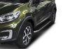 Фото Пороги алюминиевые Rival "Premium" для Renault Kaptur 2016-