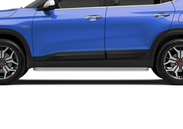 Фото Защита порогов d57 Rival для Kia Seltos 2020-н.в.