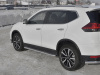 Пороги труба d42 с листом (лист алюм, проф. нерж) (вариант 1) NISSAN X-TRAIL (T32) 2018-