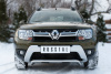 Защита переднего бампера d42 (волна) RENAULT Duster 2015-