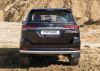 Защита заднего бампера d76 Toyota Fortuner 2017-