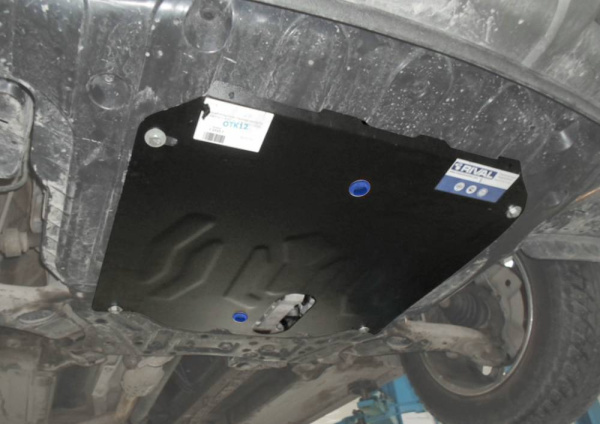 Фото Защита картера и КПП Автоброня для Hyundai Santa Fe Premium V-2,2D;2,4i 2015-/Santa Fe V-2,2D;2,4i 2012-2016