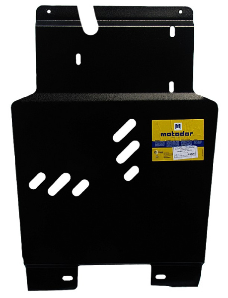 Фото Защита Motodor для картера, радиатора, АКПП, РК и дифференциала (четыре части) Ford Explorer (2006-2010)